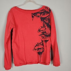 Colcci Reversible Sweatshirt Sz S